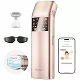 Épilateur Lumière Pulsée IPL pour les femmes et les hommes, Super Rapide Triple Pulsées, Refroidissement par Saphir à 3°C, Indolore, Dispositif Epilateur Laser pour le Visage, Bikini, Pubis