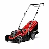 Einhell Tondeuse à gazon sans fil GE-CM 18/33 Li-Solo Power X-Change (18 V, 200 m², 33 cm, 30 L, réglage de la hauteur de coupe en 5 étapes) Livré sans Batterie ni Chargeur