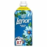 Lenor Adoucissant Envolée d'Air, 87 Lavages, 24H De Fraîcheur Relaxante, Avec Huiles Essentielles, Parfum Relaxant Sensation Zen, Efficace en Cycles Rapides et à Froid, Testé Dermatologiquement