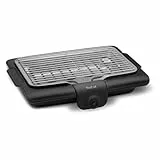 Tefal Easy Grill, Barbecue electrique de table, Barbecue d'extérieur, 2100 W, Bac à eau, BG1348F0