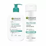 GARNIER Pure Active - Exfoliant Visage + Nettoyant Visage Niacinamide - Réduit L'Apparence Des Imperfections - Vegan & Cruelty Free - Tous Types De Peaux - Homme & Femme