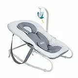 Babymoov Transat Graphik Bleu Balancelle ou Fixe pour Bébé