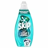Skip Lessive liquide Mon Cycle Court Parfait Efficacité Express - 37 lavages - 1ère lessive conçue pour cycle court, efficace dès 15 minutes