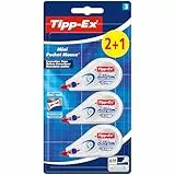 Tipp-Ex Mini Pocket Mouse Rubans Correcteurs - 6 m x 5 mm, Blister de 2+1