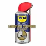 WD-40 Specialist • Lubrifiant Serrures • Spray Double Position • Anticorrosion • Débloque Instantanément • Sans Graisse ni Silicone • En Extérieur ou En Intérieur • 250 ML
