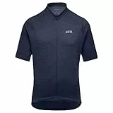 GORE WEAR C3 Homme Maillot de cyclisme à manches courtes, M, Bleu marine
