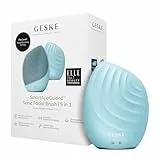 GESKE | Brosse faciale SmartAppGuided™ 5 in 1 | Brosse nettoyante visage électrique | Brosse silicone souple | Nettoyage professionnel visage | Appareil de nettoyage visage | Masseur facial