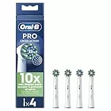 Oral-B Pro Cross Action Brossettes pour Brosse à dents électriques, Pack De 4 Unités