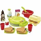 Jouets Ecoiffier - 2631 - Le gaufrier pour enfants - 100 % Chef - Ingrédients pour faire les gaufres - Dès 18 mois - Fabriqué en France