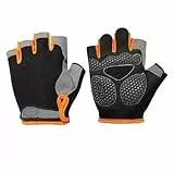 THINCAN Gants de sport d'extérieur - Antidérapants - Design ergonomique - Texture polyester respirante - Pour la randonnée, l'escalade, le fitness - Gants de protection tous les jours