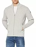 Schott NYC Homme Plecorage1 Cardigan, Hea L.grey, XL EU
