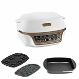 Tefal Cake Factory, Four à gâteaux intelligent, 5 programmes auto + mode manuel, Moules madeleines et donuts inclus, YY5726FG