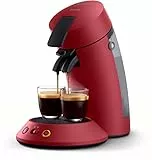 Philips CSA210/91 machine à café dosettes SENSEO Original+, Rouge