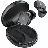 2025 Bouchon d'oreille pour dormir, 45dB boule quies réutilisables réduisant le bruit pour dormir, doux et réutilisables, bons pour dormir, voyager, se concentrer, concerts (Noir)