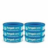 Angelcare Recharges pour Poubelles à couches, Lot de 6