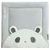 Doudou et Compagnie - Tapis d'Eveil Bébé - Tapis de Jeu Panda - Blanc Cassé- 100 x 100 cm - Carré - Tapidou -DC3063