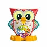 Fisher-Price Jouet Linkimals Élisabeth la Chouette Interactive, Jouet 18 Mois Fille et Garçon|Robot D'éveil 4 en 1 avec Lumières Multicolores, Chansons, Phrases et Mélodies | Version Française HJM69