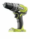 RYOBI Perceuse Visseuse Sans Fil 18V ONE+ R18DD3-0 – Mandrin 13mm, 2 Vitesses, 24 Positions de Couple, Compacte – Batterie Non Incluse