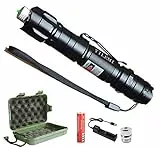 YILAYMEI Torches portatives haute puissance | Lampe de poche tactique rechargeable avec étui de transport Lampe de poche professionnelle pour le camping, la randonnée nocturne, la pêche