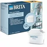BRITA Cartouche Filtre à eau MAXTRA PRO Pure Performance (All-in-1) Pack de 12 - réduction** des micro-impuretés telles que certains PFAS***, métaux, chlore et tartre