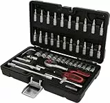 KS TOOLS 917.0648 Coffret de douilles F6 ¼’’ CHROMEmat, 47 pièces