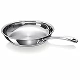 Beka 12068314 Chef Poêle à frire en acier inoxydable 20 cm, Argenté