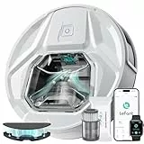 Lefant Aspirateur Robot M320, 6000Pa d'Aspiration, Évitement Précis des Obstacles, Détection de Tapis, Zones Interdites, Idéal pour Les Poils d'animaux, Cheveux et Sols Durs Tapis, Contrôle App/Alexa