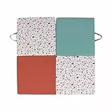 TINÉO - Tapis D'éveil - Tapis De Motricité - Tapis Bébé - Tapis de Jeu - Multifonction 3 en 1-120x120 cm (CACHE COUCOU)