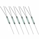 GUUZI 6 Pièces Bricolage Interrupteur à Lames électronique 3 Broches 4W Interrupteur Magnétique Conversion Normalement Ouverte 2.5 MM × 14 MM NO NC