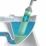 Huayeex Déboucheur de toilettes à pression d'air – Outil plongeant pour déboucher les canalisations d'air, outil de plomberie pour salle de bain, toilettes, tuyau bouché
