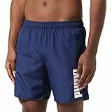 PUMA Homme Swim Men's Mid Shorts Short de planche, Bleu Marine, XL