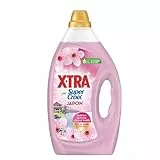 Super Croix par X•Tra -Lessive Liquide - Japon - Fleurs de Cerisier & Thé Vert - Moment Evasion - Experience Sensorielle - Parfum Intense - Longue Durée - Efficace dès 20°C - 42 Lavages