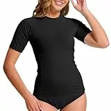 MEETWEE Femme Anti UV Rashguard UPF 50+ UV Tee Shirt Séchage Rapide Natation Surfing Shirts