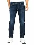 Diesel - Jean stretch coupe droite fuselée pour homme – Buster-X RB065, bleu, 31W / 32L
