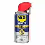 WD-40 Specialist • Lubrifiant Au Silicone • Spray Double Position • Formule Propre • Isolation contre l'humidité • Comptatible tous métaux, plastiques, caoutchoucs et bois • 250 ML