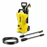 Kärcher Nettoyeur Haute Pression K 2 Power Control, Pression : Max. 110 Bar, Débit : 360 l/h, Surface : 20 m²/h, Filtre à Eau, Poids : 4,0 kg, Pistolet et Flexible Haute Pression, Rotabuse, Lance