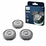Philips - Têtes de rasage, compatibles avec les rasoirs Philips Series S8000, S9000 et 9000 Prestige, performances optimales, auto-affûtage, 3 lames, modèle SH91/50