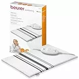 Beurer HK 25 Coussin chauffant, 3 niveaux de température, housse lavable en machine, arrêt automatique, chauffe dos, ventre et cervicales