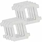 Jegehoyo 8 Chiffons de rechange Pour Ecovacs winbot W2S / W2S Omni Robot Nettoyeur de vitres avec, nettoyage à sec + humide Reusable Winbot W2S série Robot Nettoyeur de Vitres Accessoires
