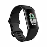 Google Fitbit Charge 6 Bracelet d'activité avec un abonnement de 6 mois à Fitbit Premium inclus, 7 jours d'autonomie de batterie, Google Wallet et Google Maps