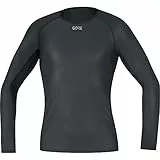 GOREWEAR M WINDSTOPPER® Base Layer Maillot à manches longues Homme, Black, L