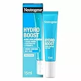 Neutrogena - Crème Contour des Yeux Hydro Boost (tube de 15 ml) – Crème hydratante à l'acide hyaluronique – Soin du visage ciblant les signes de fatigue pour des yeux bien réveillés