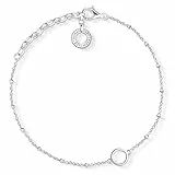 Thomas Sabo Femmes Charm Bracelet Charm Club Argent Sterling 925 X0231-001-12-L19v