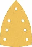 Bosch 10x Feuilles abrasives EXPERT C470 à 7 trous (pour Peinture sur bois, Bois dur, Ø 100x150 mm, Grain 120, Professional Accessoire Ponceuse Multi)