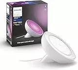 Philips Hue White & Color Ambiance, lampe Bloom, 4ème génération - Blanc, compatible Bluetooth, fonctionne avec Alexa, Google Assistant et Apple Homekit