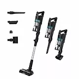 Hoover HF1 Plus Tube Flexible Leger Puissant 165W HF1PZ10PX, Aspirateur Balai sans Fil, Brosses Anti-emmêlement Multi-sols LED et Speciale Animaux, jusqu'à 45min, Batterie Amovible, Position Parking