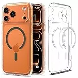 Spigen Coque pour iPhone 17 Pro Max, Ultra Hybrid MagFit, [DuraClear, Qualité Signature Spigen] - Graphite