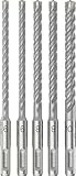 Bosch 5x Coffret de forets pour perforateur PRO SDS plus-5X (pour Béton, Briques silicocalcaires, Ø 6-10 mm, Professional Accessoire Marteau burineur, Brise-béton)