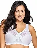 Glamorise Femme 1000 Soutien-gorge De Maintien Sans Armature, Blanc, 130C EU
