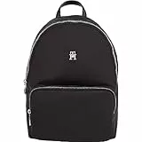 Tommy Hilfiger Sac à Dos Femme Poppy Backpack Moyen, Noir (Black), Taille Unique